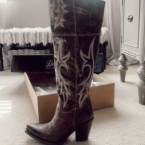 Dan Post Women's Jilted Knee High Western Boots